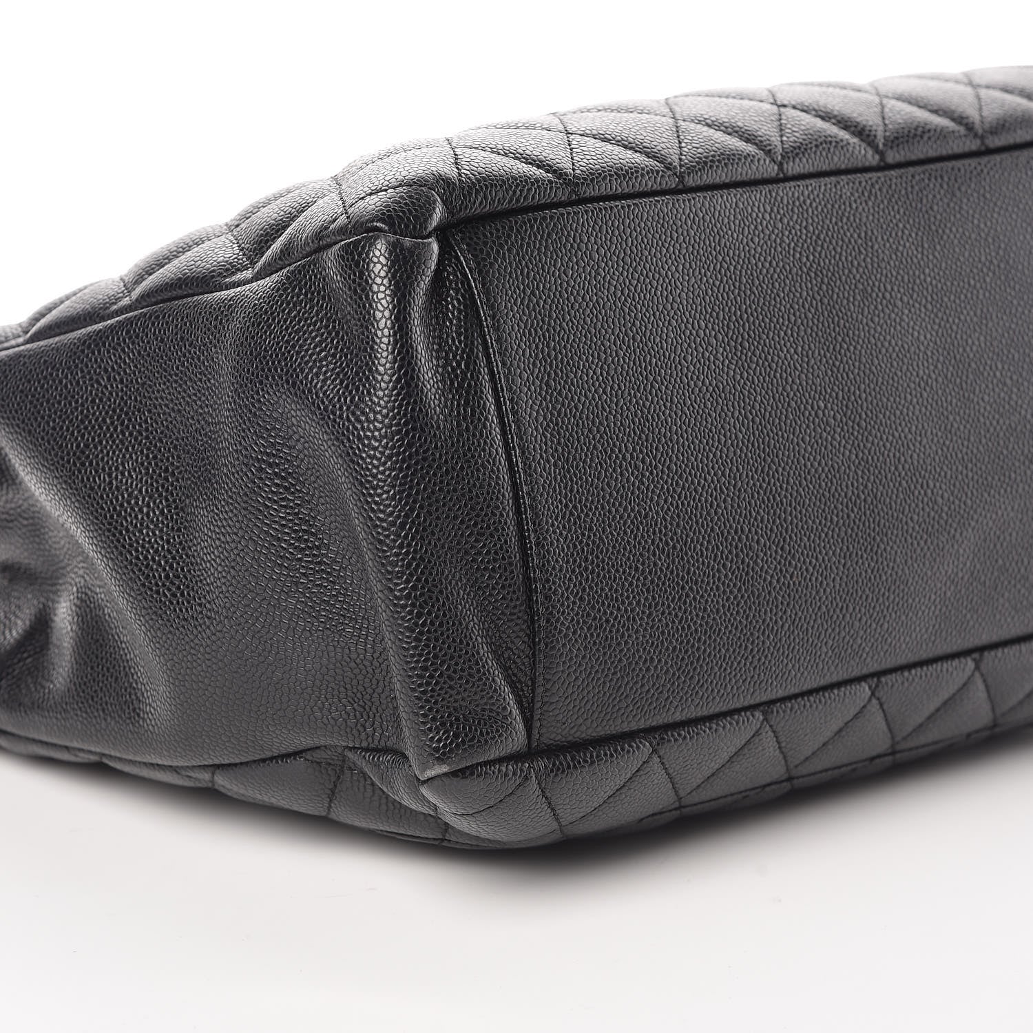 Chanel Caviar Quilted Grand Shopping Tote GST Black 5 of 9