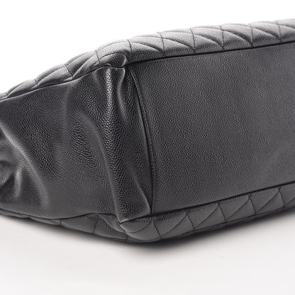 Chanel Caviar Quilted Grand Shopping Tote GST Black 5 of 9
