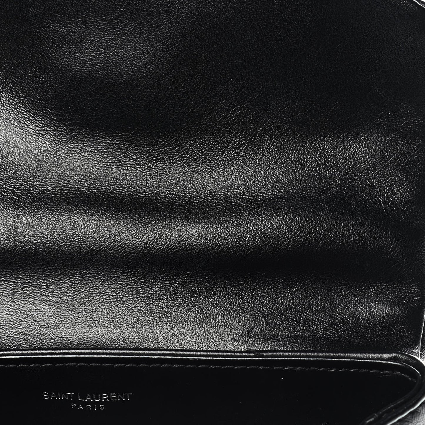 Calfskin Y Quilted Monogram Toy Loulou Crossbody Bag Black