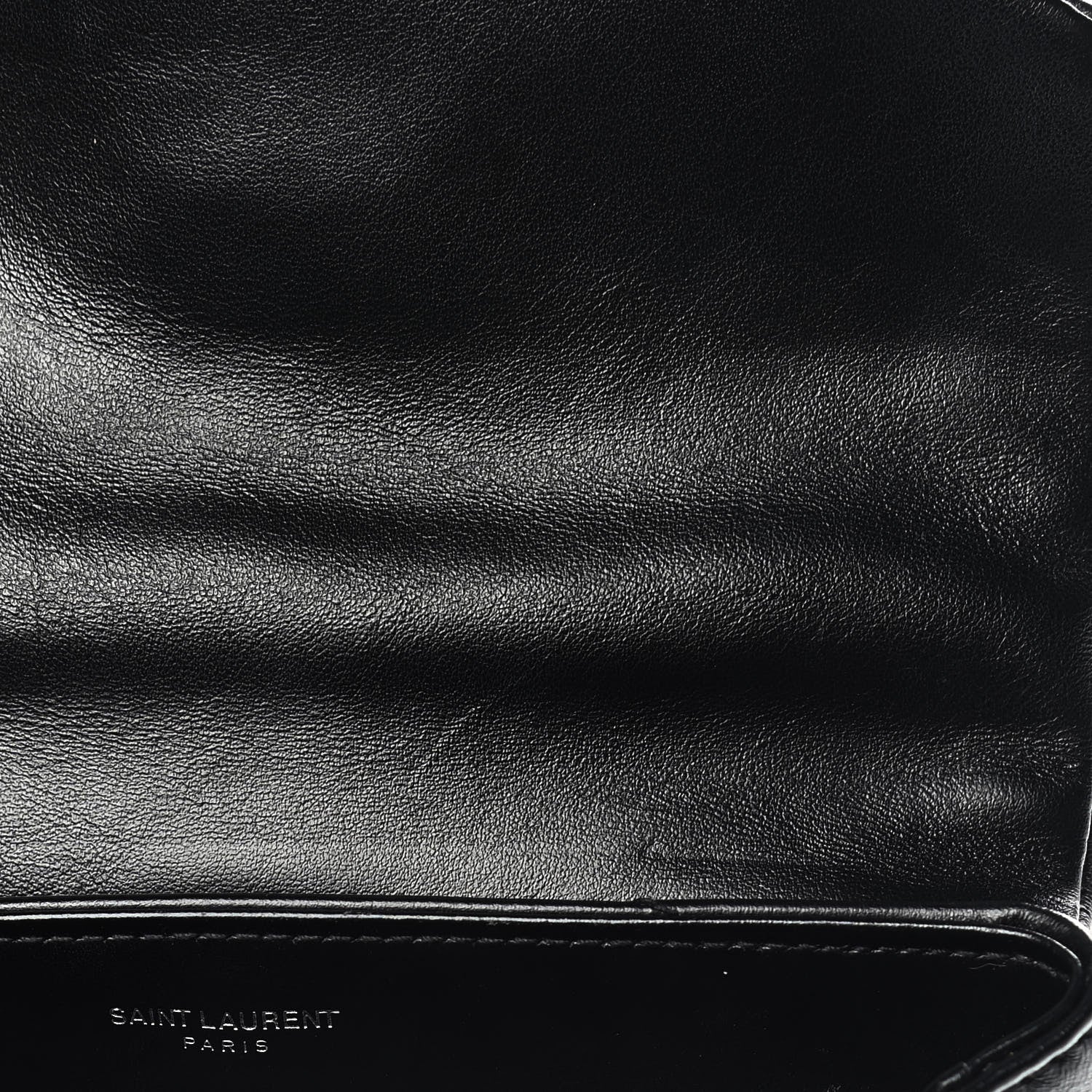 Saint Laurent Calfskin Y Quilted Monogram Toy Loulou Crossbody Bag Black 15 of 17