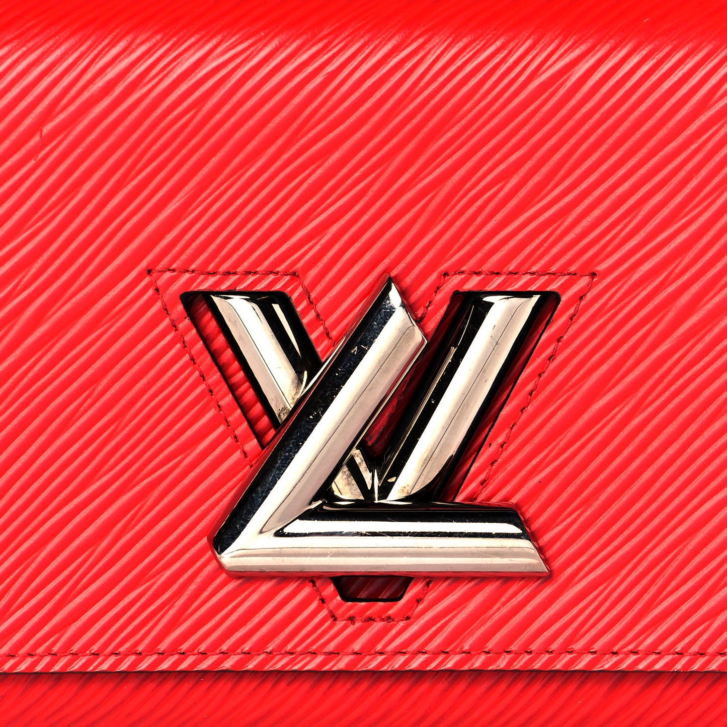 Epi Twist Wallet Coquelicot