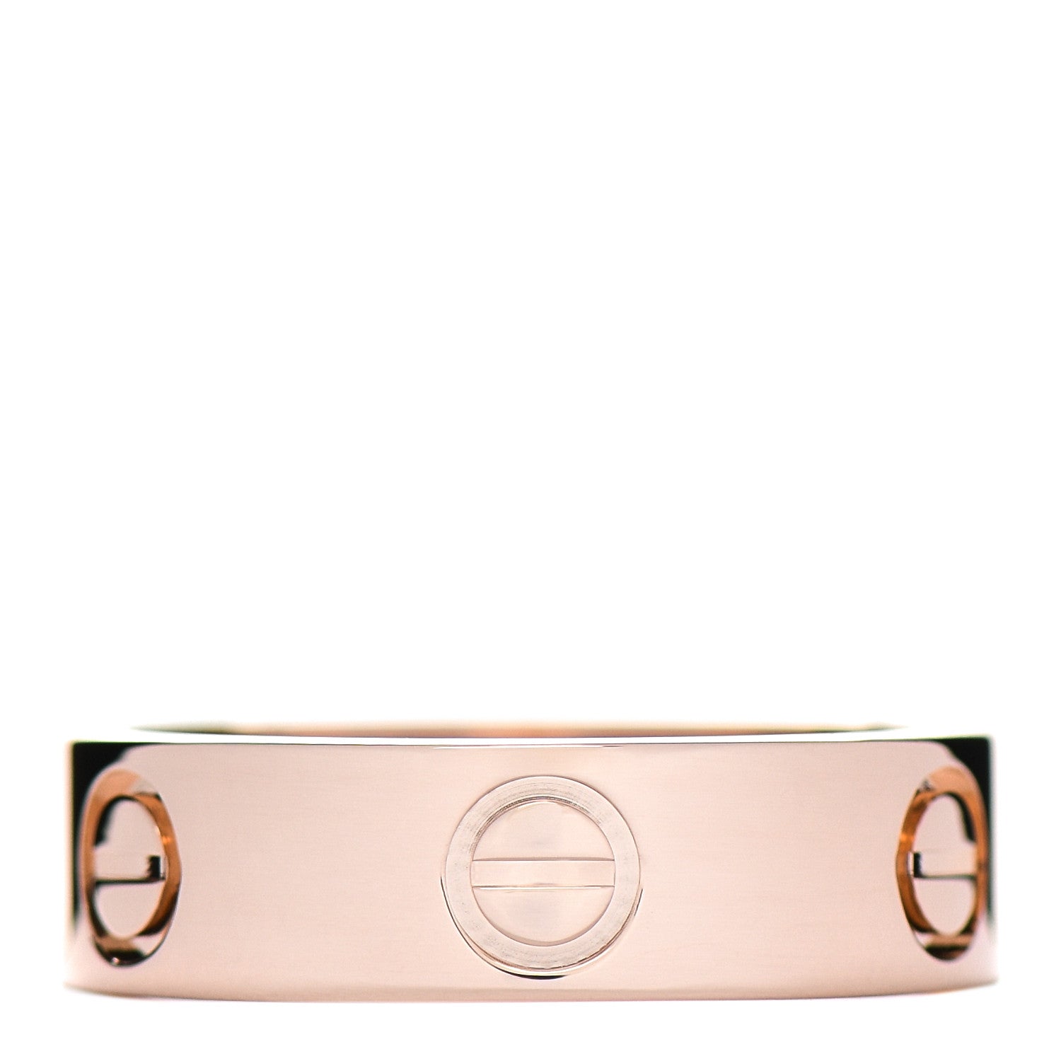 Cartier 18K Pink Gold 5.5mm LOVE Ring 54 6.75 1 of 4