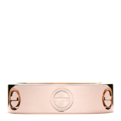 Cartier 18K Pink Gold 5.5mm LOVE Ring 54 6.75 1 of 4