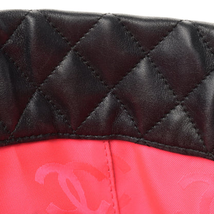 Chanel Calfskin Quilted Large Cambon Tote Black White 16 of 18