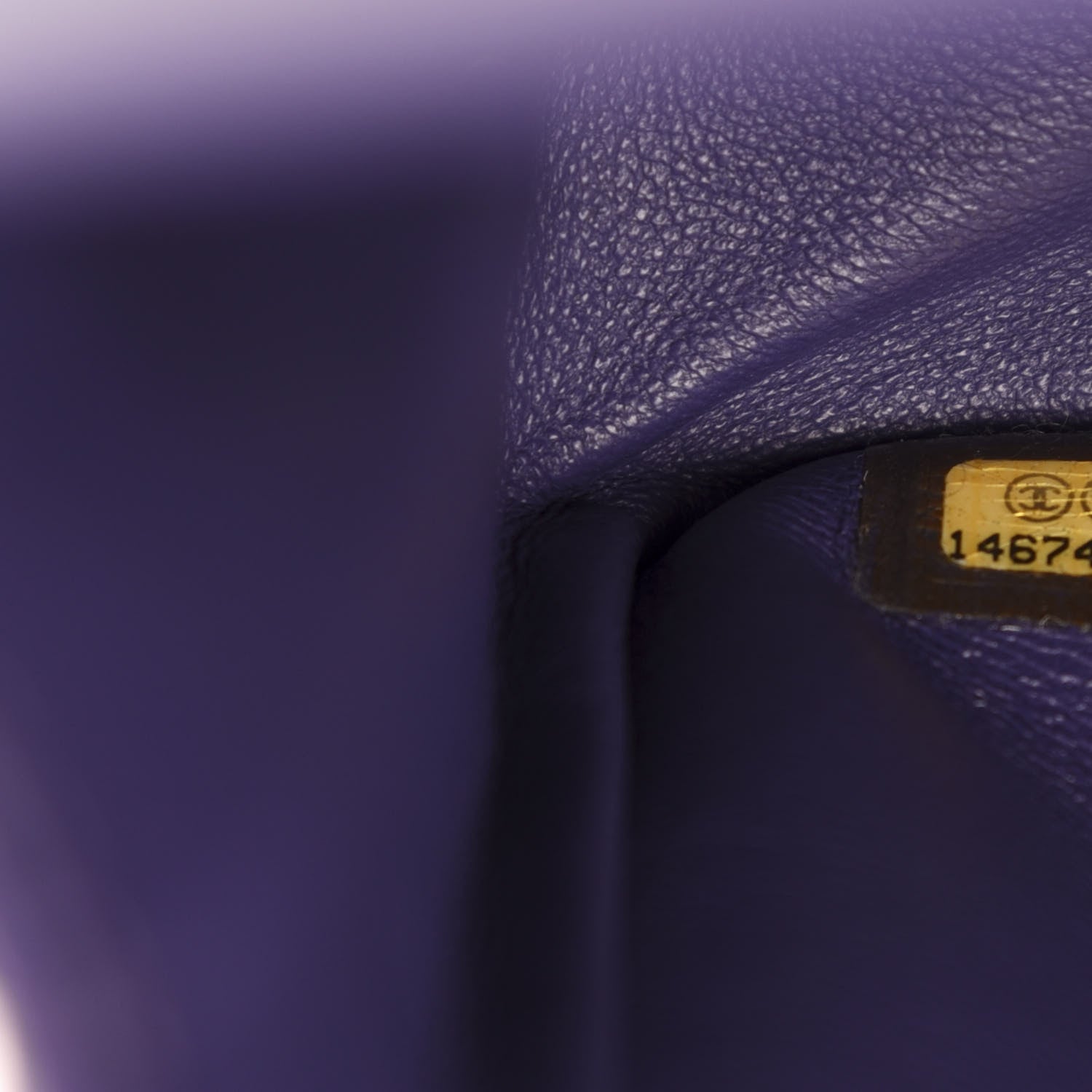 Chanel Lambskin 2.55 Reissue 227 Flap Purple 11 of 12