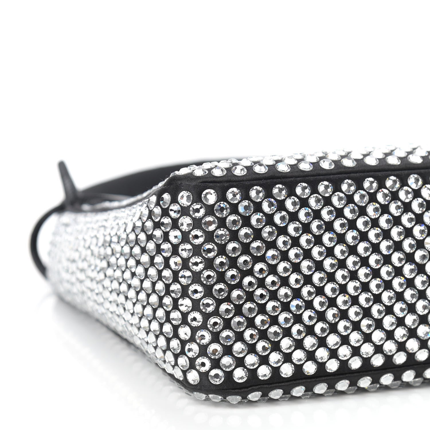 Prada Satin Crystal Mini Re-Edition 2000 Bag Cristal 8 of 9