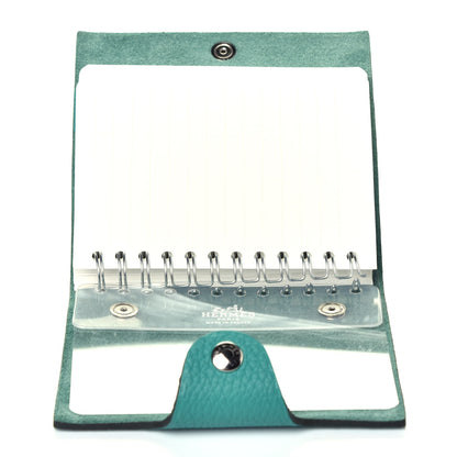 Hermes Togo Ulysse Mini Notebook Cover Vert Verone 4 of 7