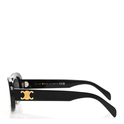 Celine Acetate Triomphe 01 Sunglasses CL 40194U Black 3 of 8