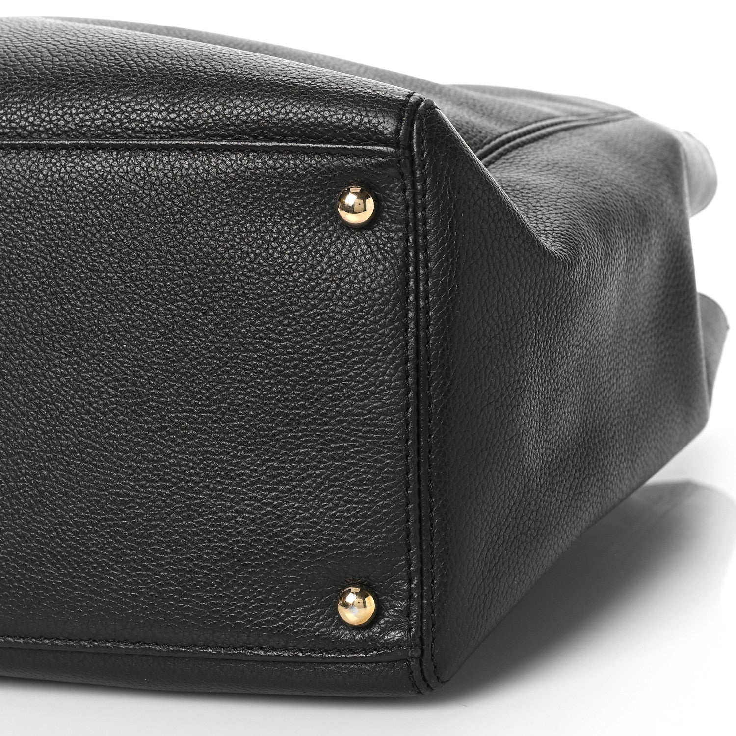 Chanel Calfskin Cerf Executive Shopper Tote Black 9 of 11