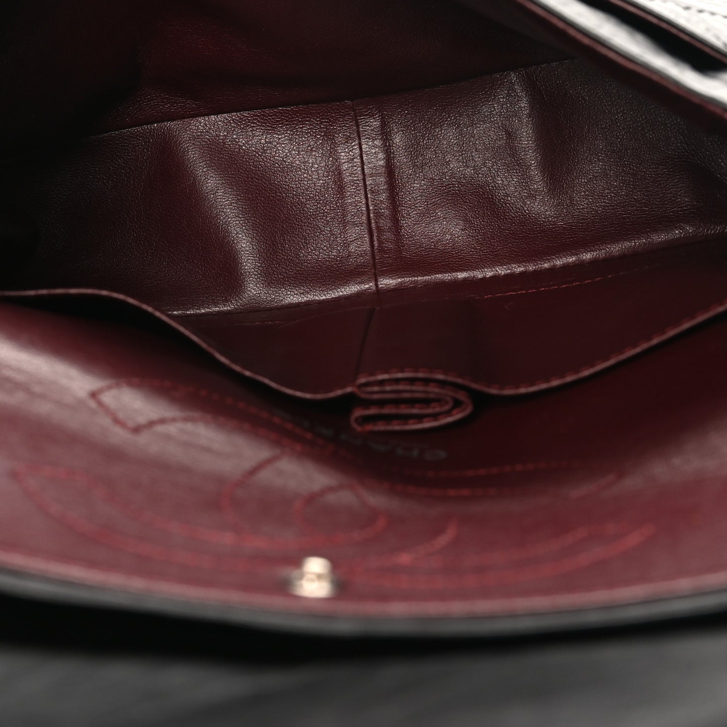 Aged Calfskin Quilted 2.55 Reissue 226 Flap Black