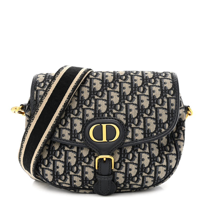 Christian Dior Oblique Medium Bobby Flap Blue 1 of 10