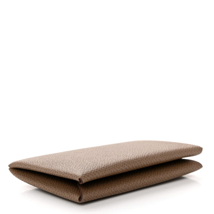 Hermes Epsom Calvi Card Case Etoupe 4 of 7