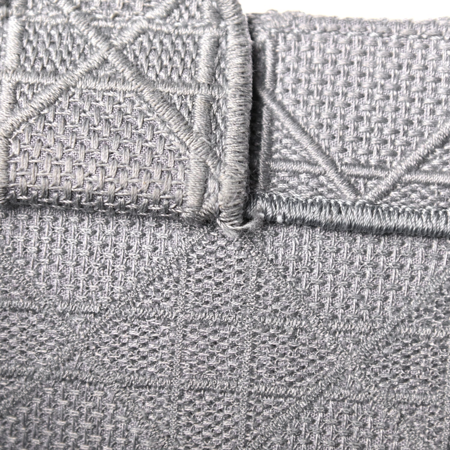 Christian Dior Canvas Embroidered Cannage Medium Book Tote Stone 12 of 15