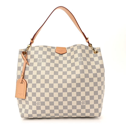 Louis Vuitton Damier Azur Graceful PM Rose Ballerine 1 of 10