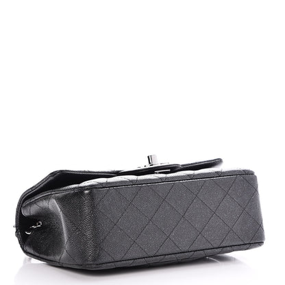 Chanel Iridescent Caviar Quilted Mini Rectangular Flap Black 4 of 9