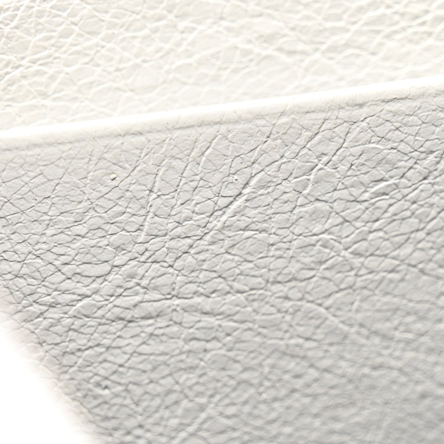 Agneau Arena Le Cagole Mini Purse With Chain Optic White