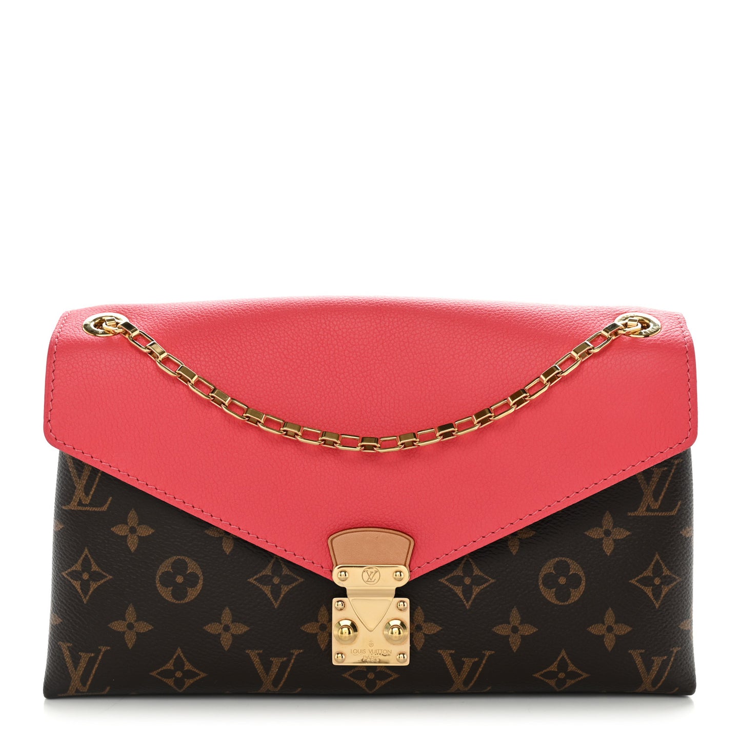 Monogram Pallas Chain Rose Litchi