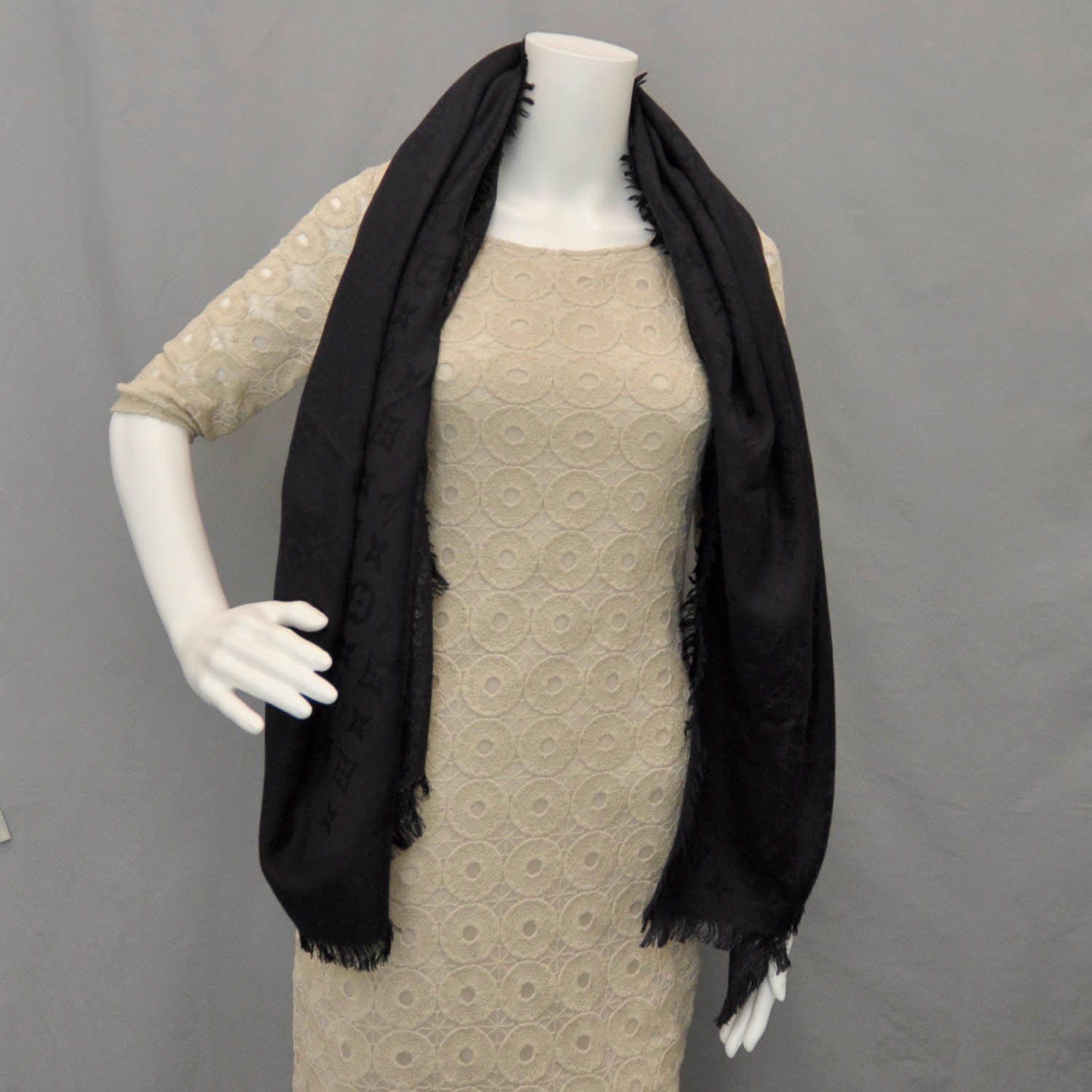 Louis Vuitton Monogram Rock Shawl 2 of 6