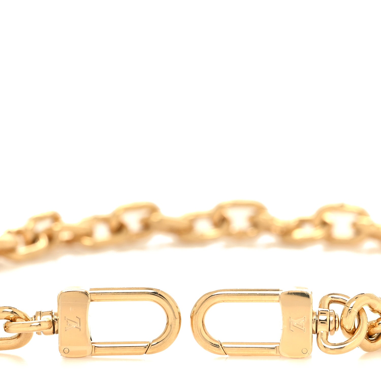 Louis Vuitton Metal Pochette Accessories Chain Strap Gold 3 of 3