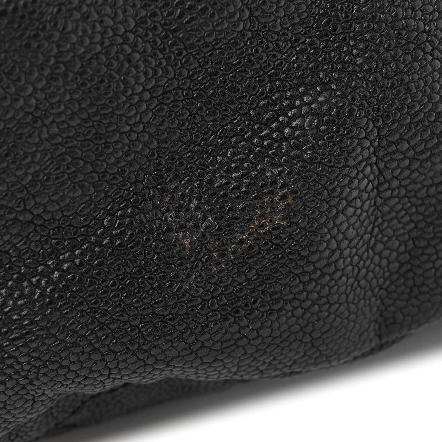 Caviar Quilted Simply CC Hobo Black