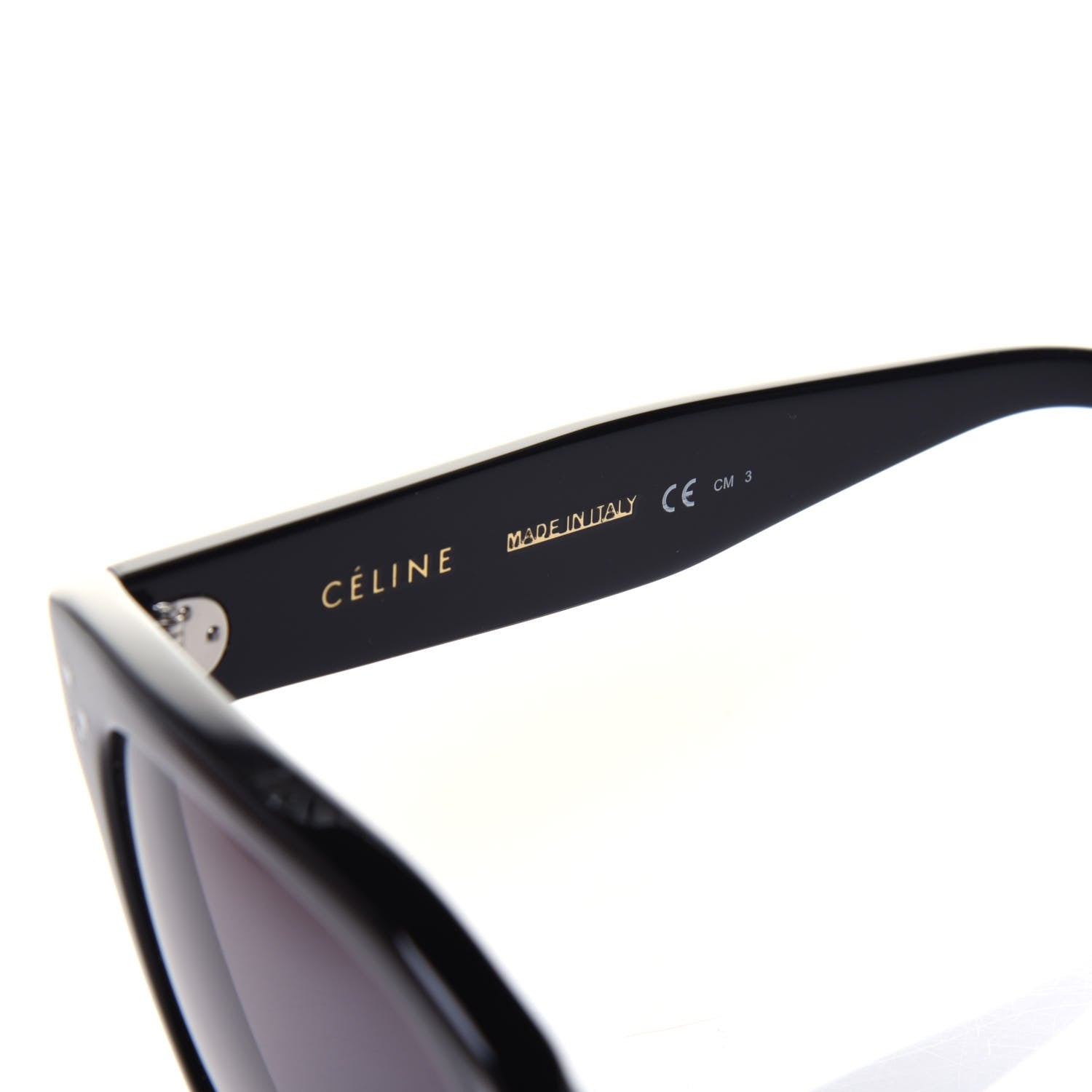 Celine Audrey Sunglasses CL 41755 Black 6 of 7