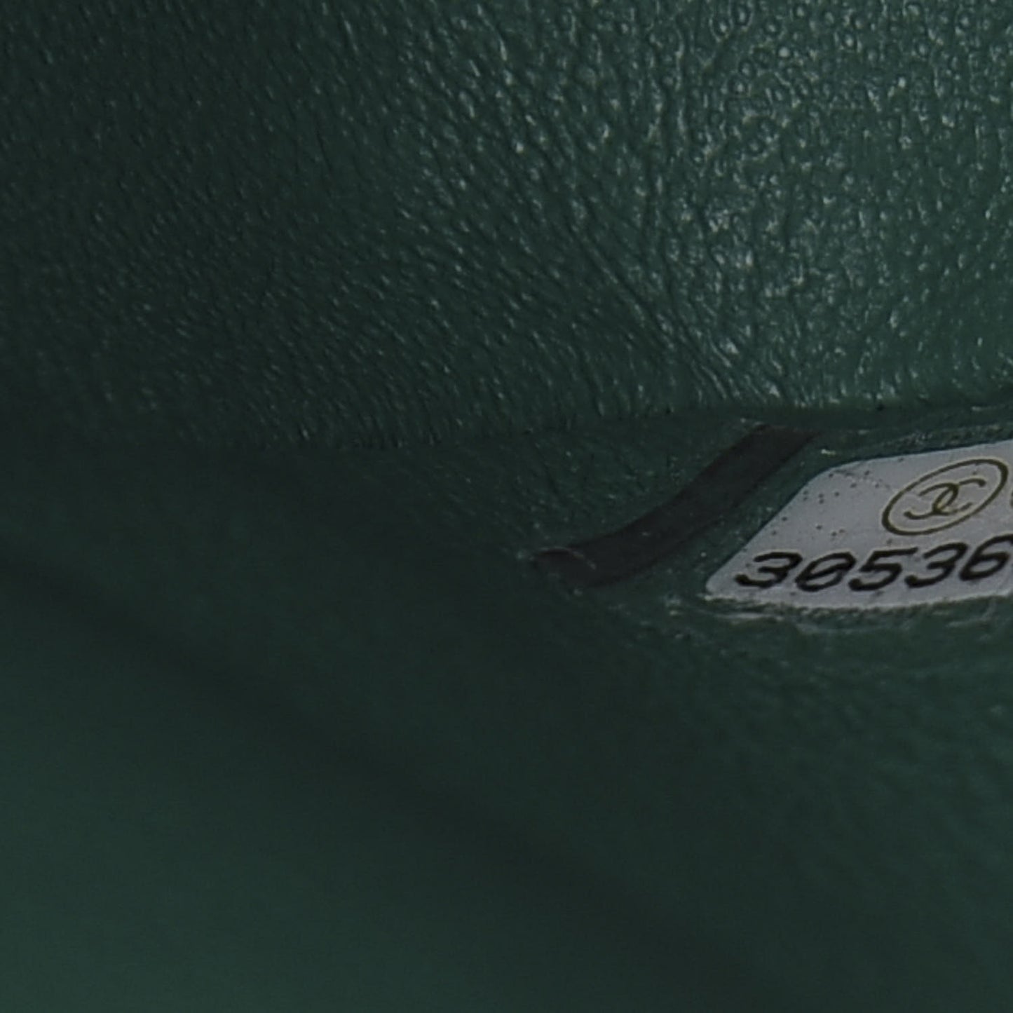 Caviar Quilted Jumbo Double Flap Green