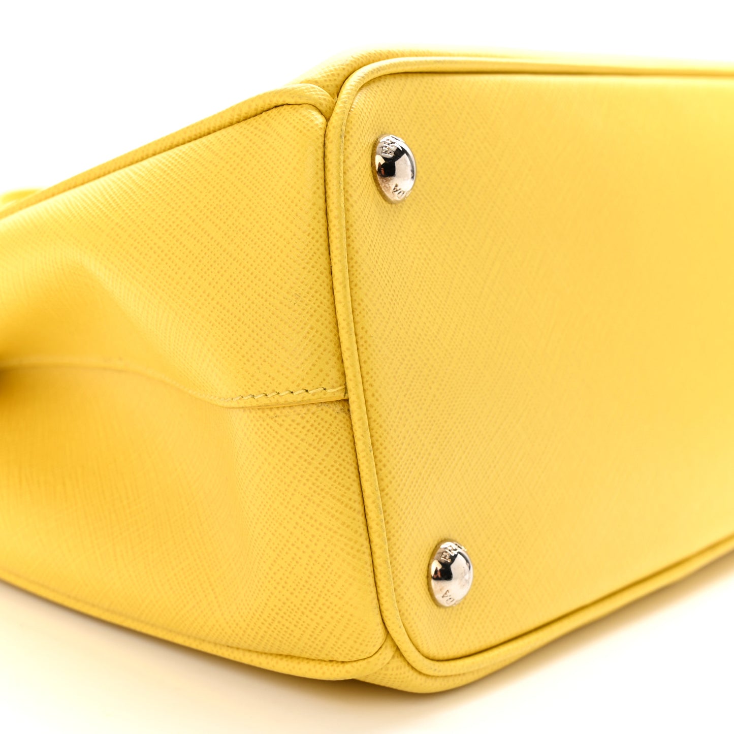 Saffiano Small Galleria Double Zip Tote Soleil