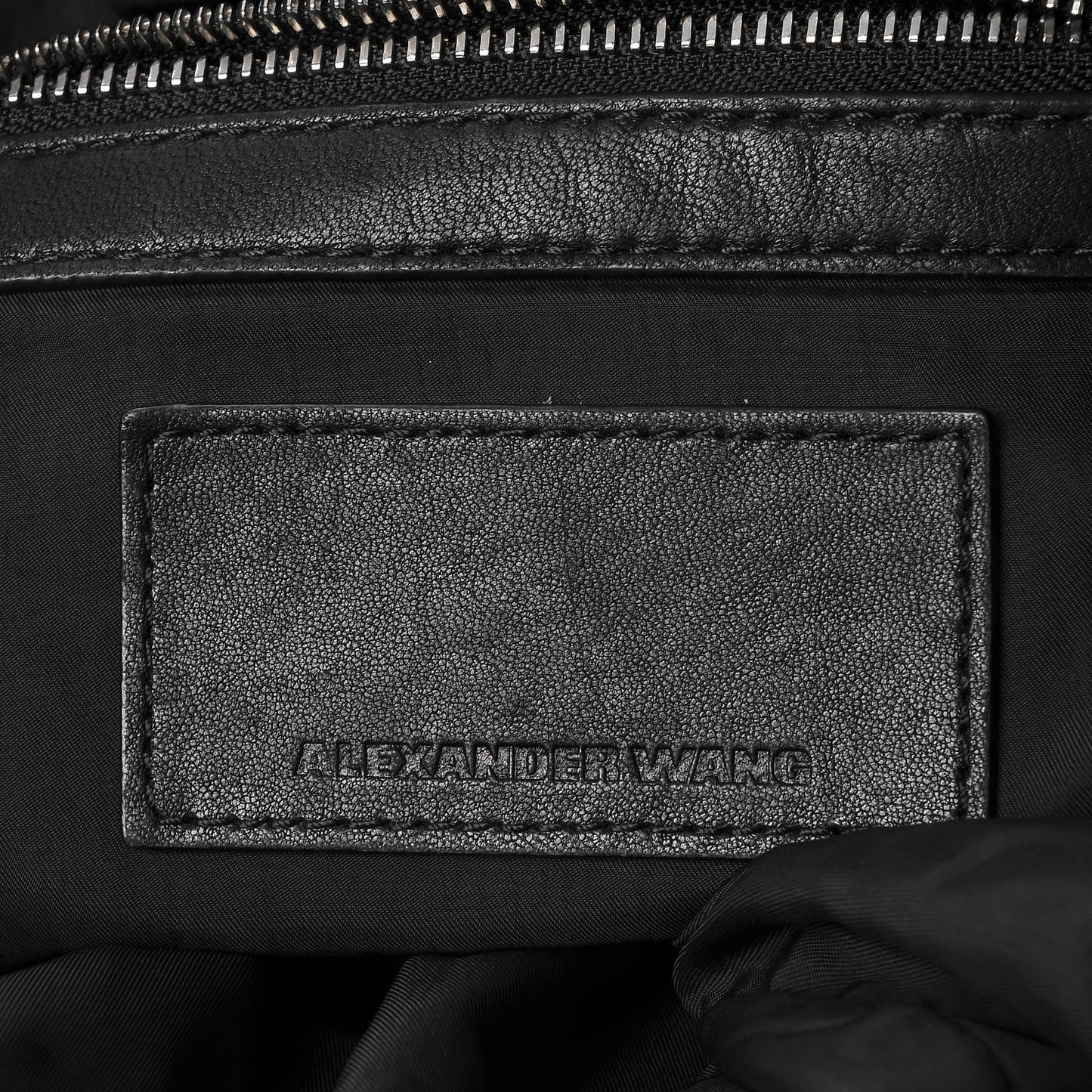 Lambskin Marti Backpack Bag Washed Black Rhodium Hardware