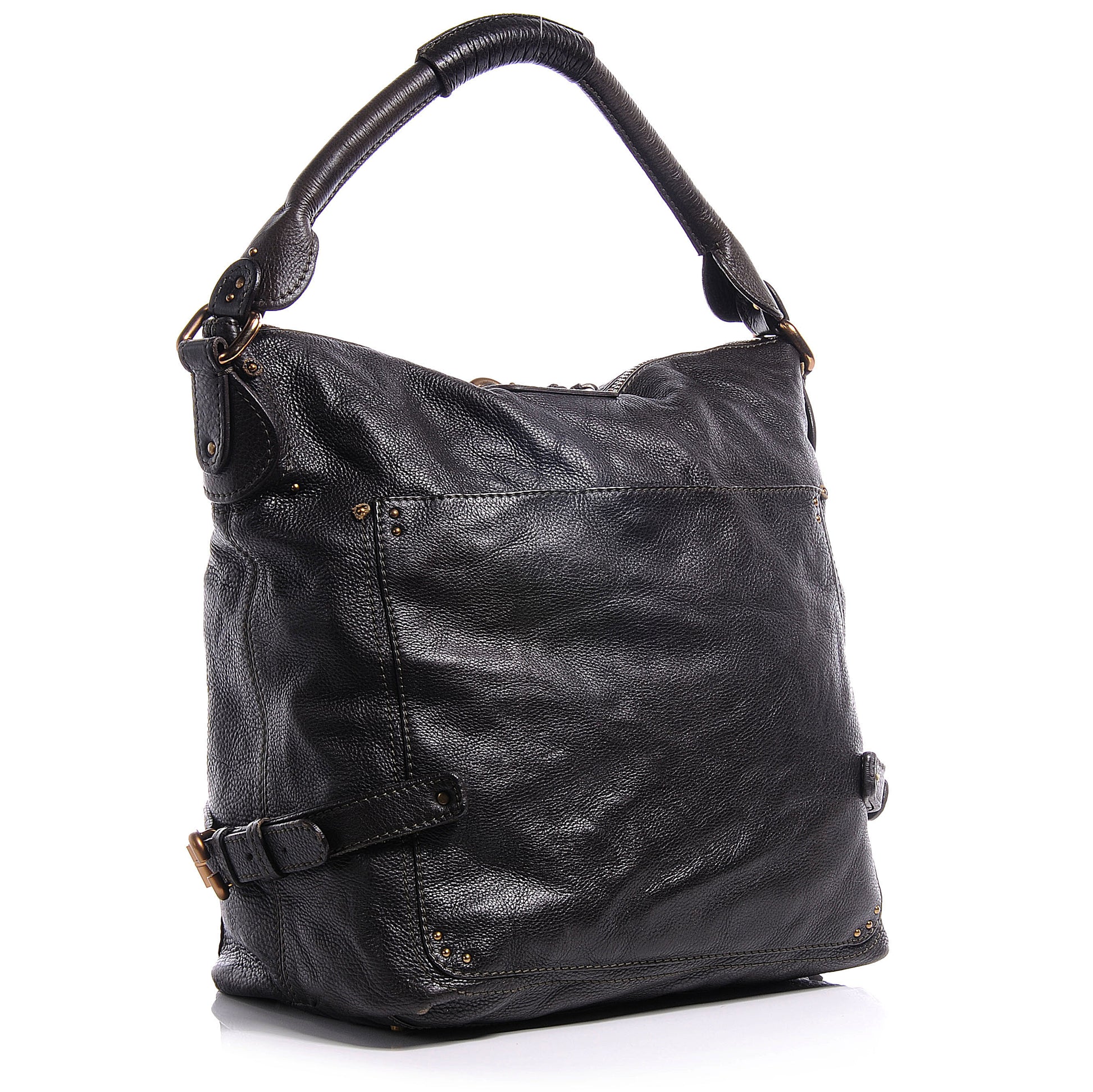 Chloe Leather Paddington Hobo Dark Green 3 of 8