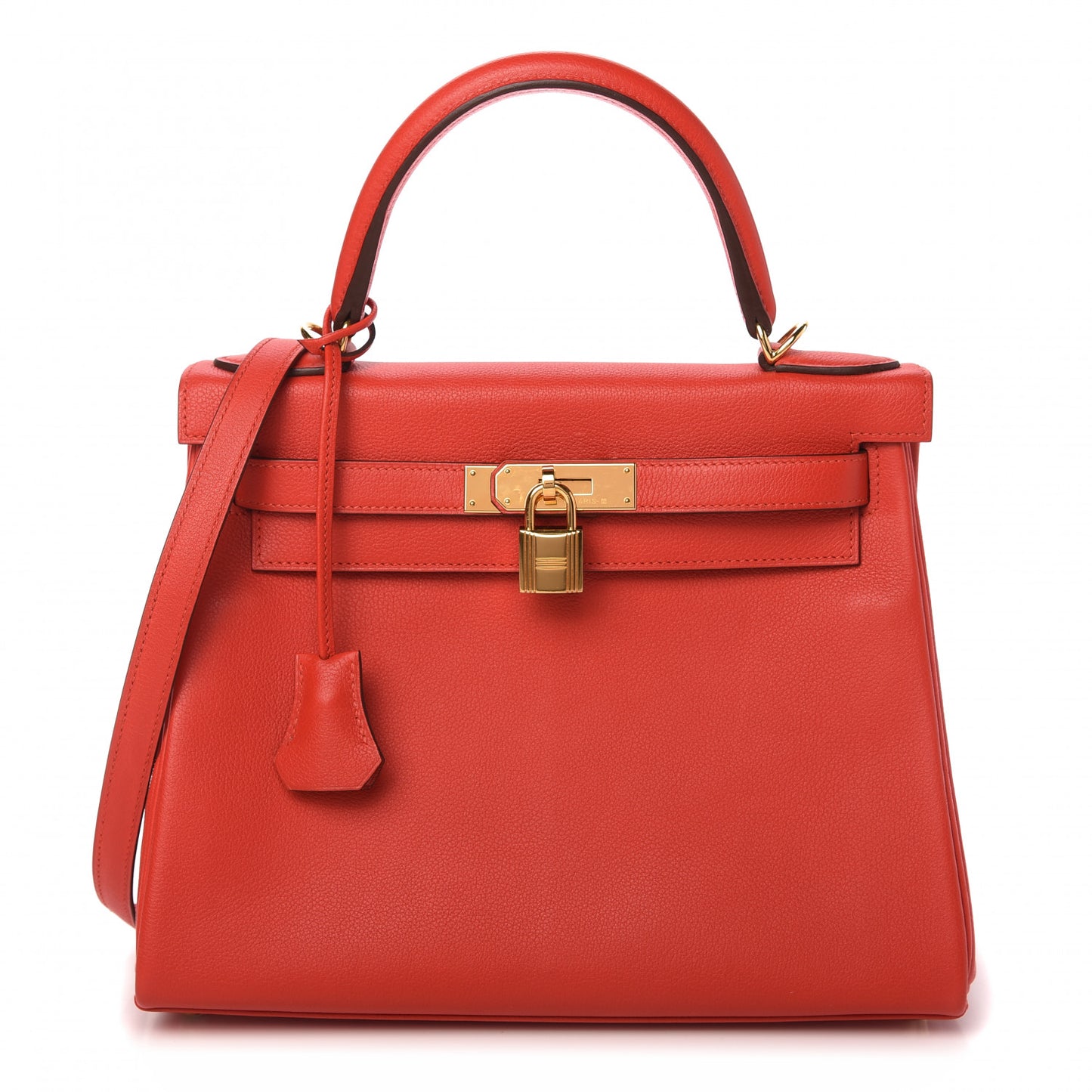 Evercolor Kelly Retourne 28 Rouge Tomate