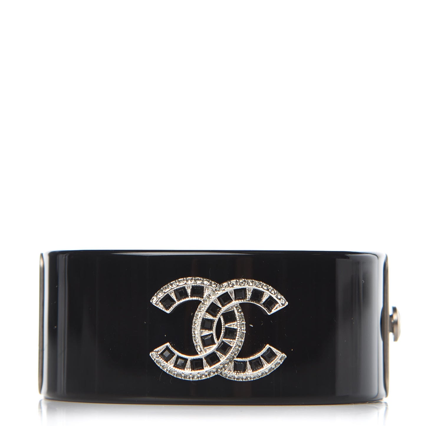 Resin Crystal CC Cuff Black