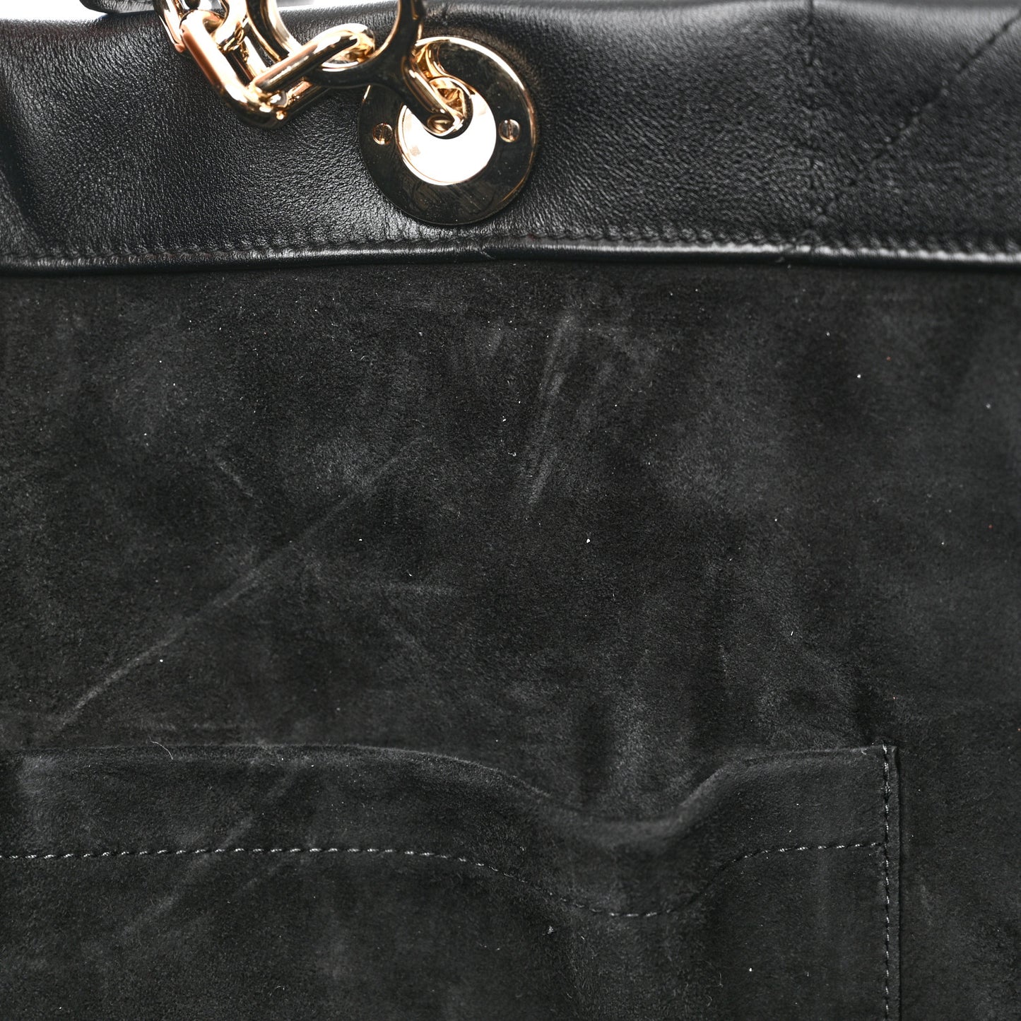 Calfskin Archicannage Medium Essential Tote Black