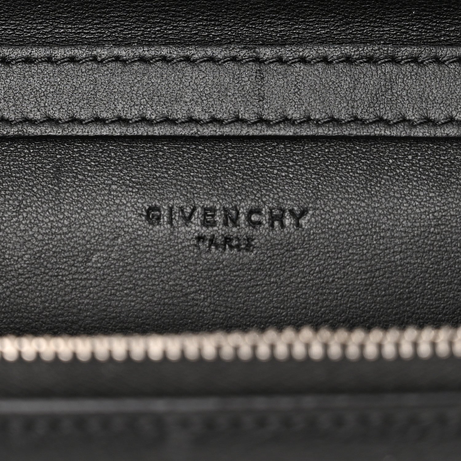 Givenchy Sugar Goatskin Pandora Chain Wallet Black 6 of 11