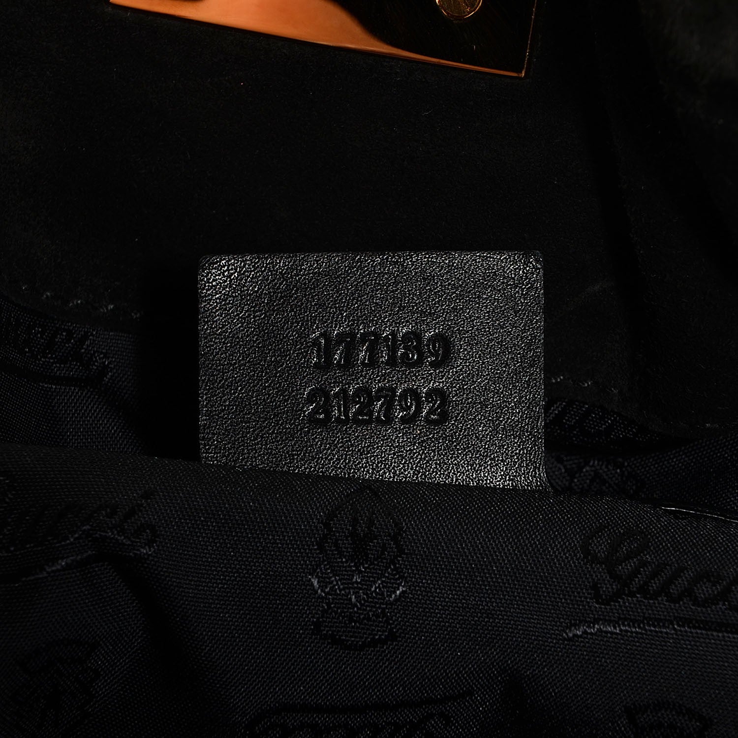 Gucci Patent Leather Medium Indy Top Handle Bag Bronze Black 7 of 9