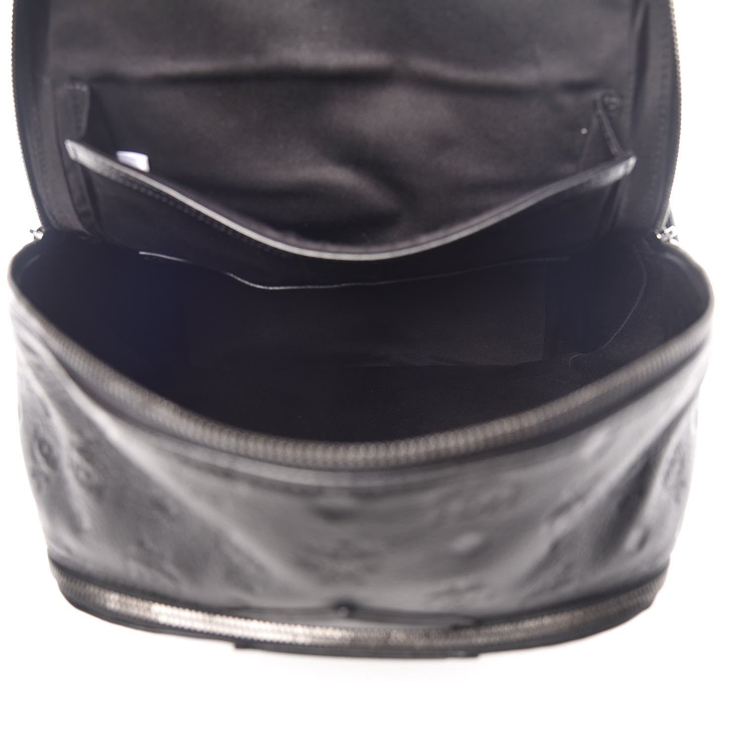 MCM Calfskin Ottomar Monogram Duke Backpack Black 5 of 9
