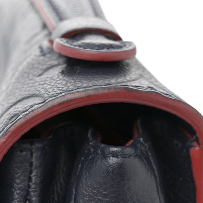 Louis Vuitton Empreinte Pochette Metis Marine Rouge 5 of 12