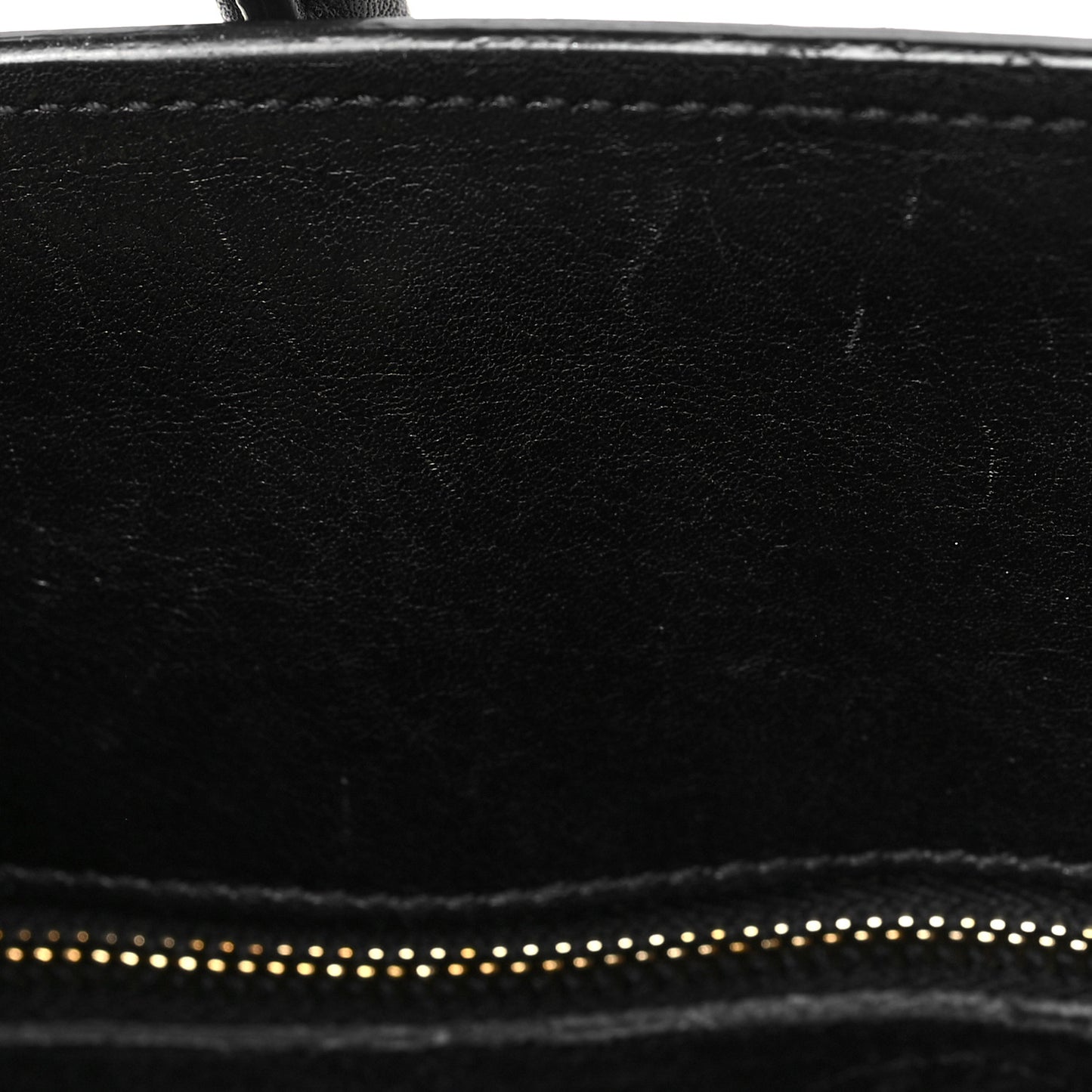 Grained Calfskin Small Sac De Jour Black