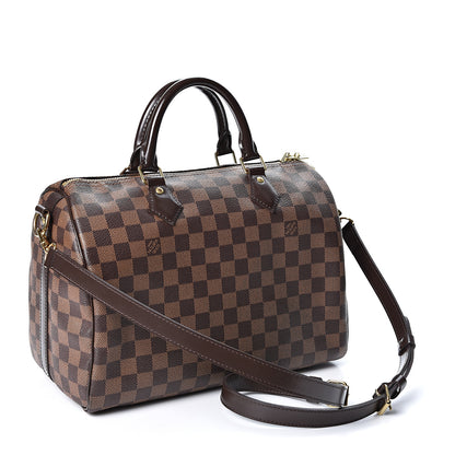 Louis Vuitton Damier Ebene Speedy Bandouliere 30 2 of 9