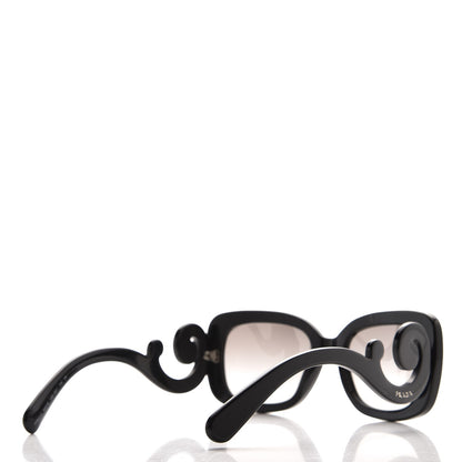 Prada Acetate Baroque Sunglasses SPR 27O Black 4 of 7