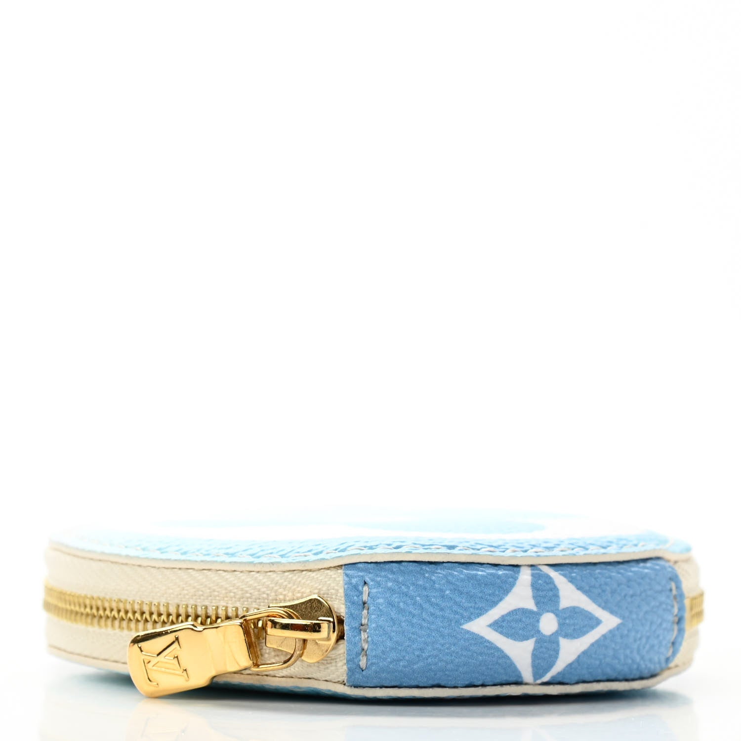 Louis Vuitton Monogram Giant By The Pool Multi Pochette Accessories Round Coin Purse Blue 4 of 7