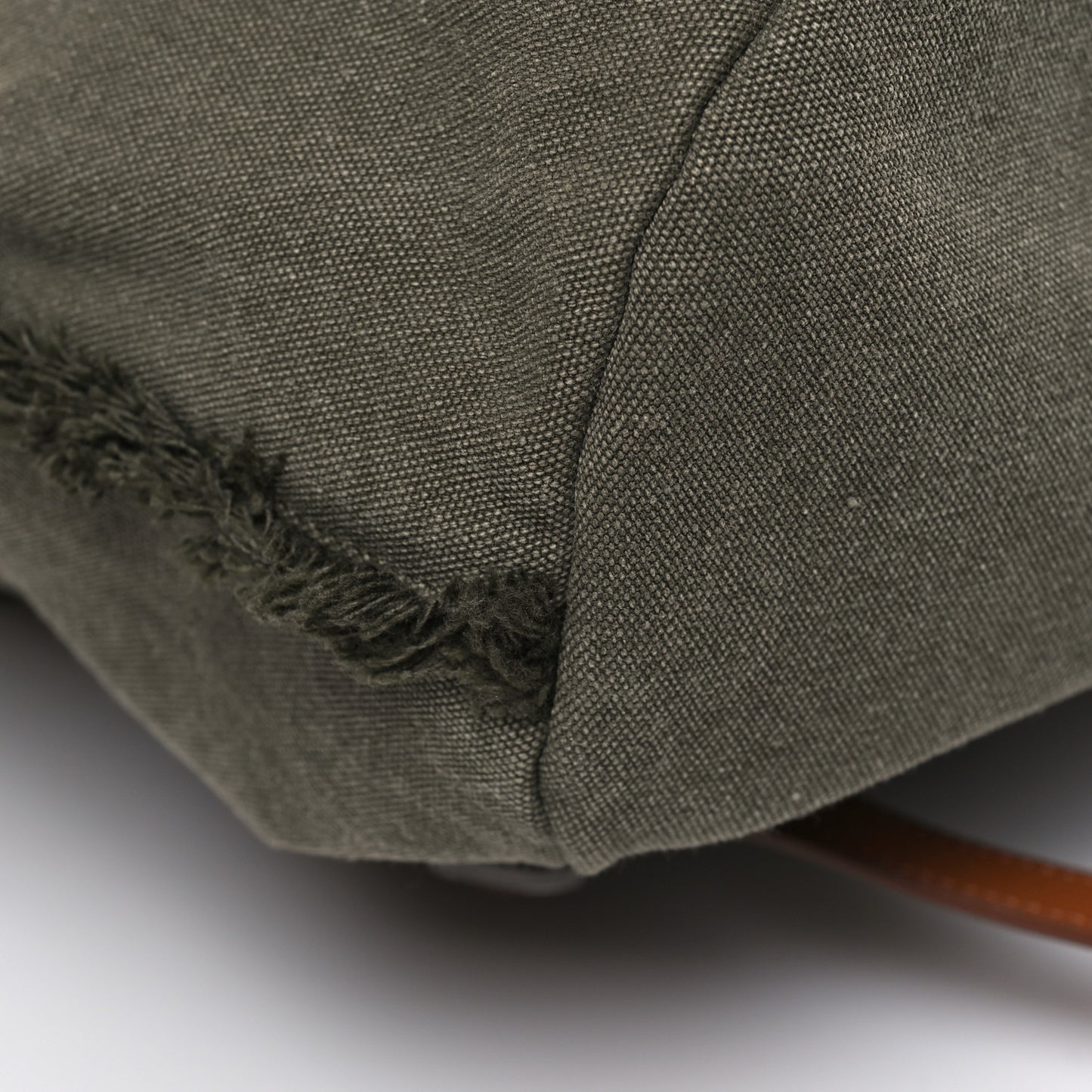 Canvas Sequins Cubano Trip Backpack Khaki