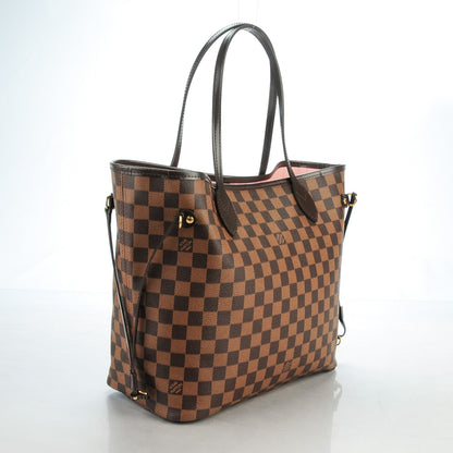 Louis Vuitton Damier Ebene Neo Neverfull MM Rose Ballerine 3 of 8