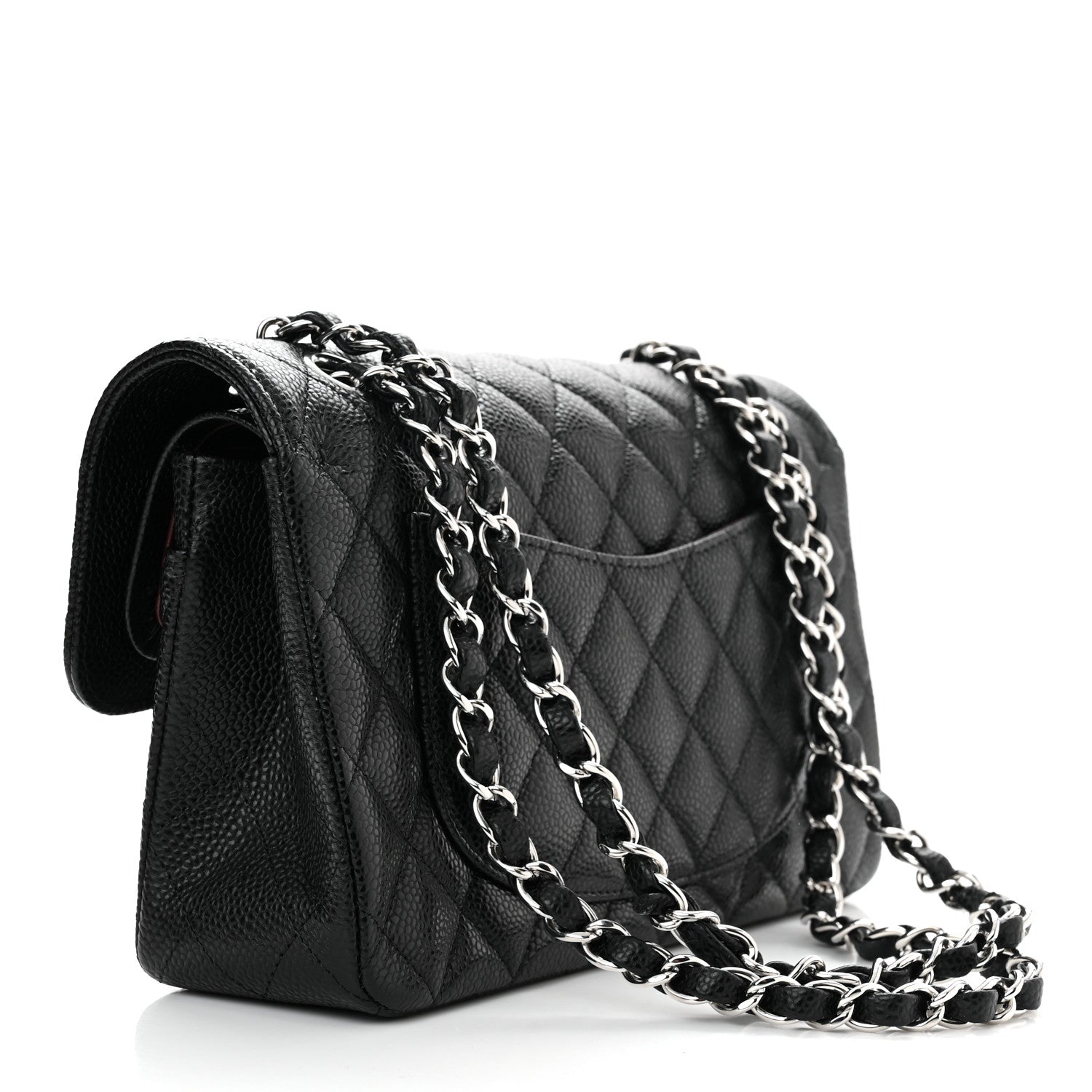 Chanel Caviar Quilted Small Double Flap Black 2 of 11