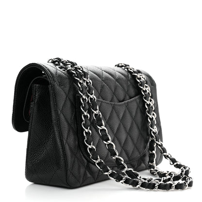 Chanel Caviar Quilted Small Double Flap Black 2 of 11