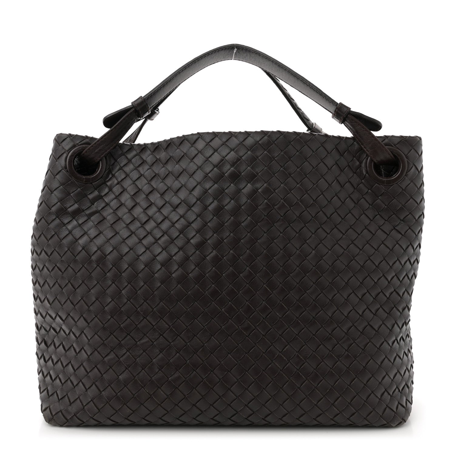 Bottega Veneta Nappa Intrecciato Garda Tote Ebano 1 of 12