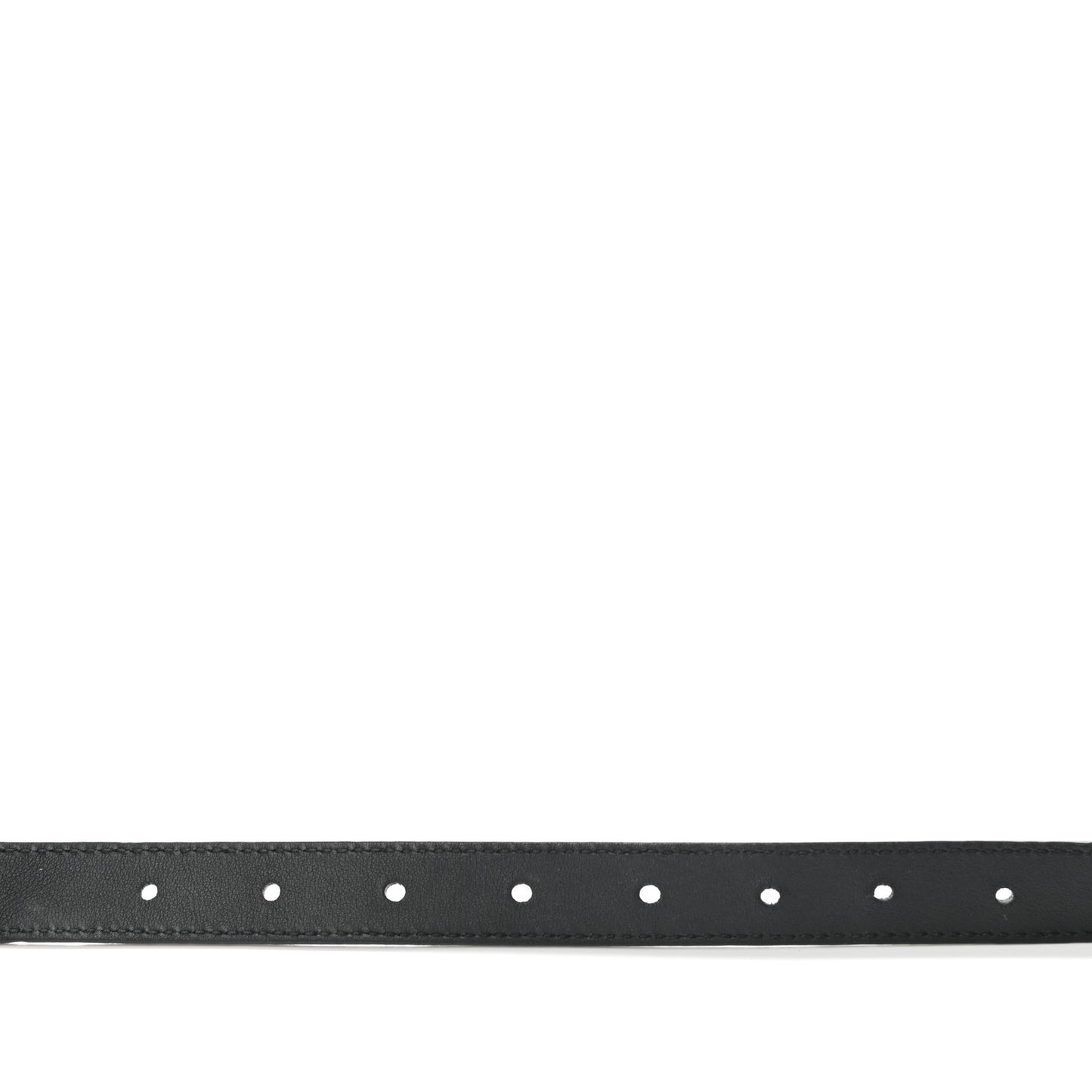 Calfskin Double G 20mm Belt 80 32 Black