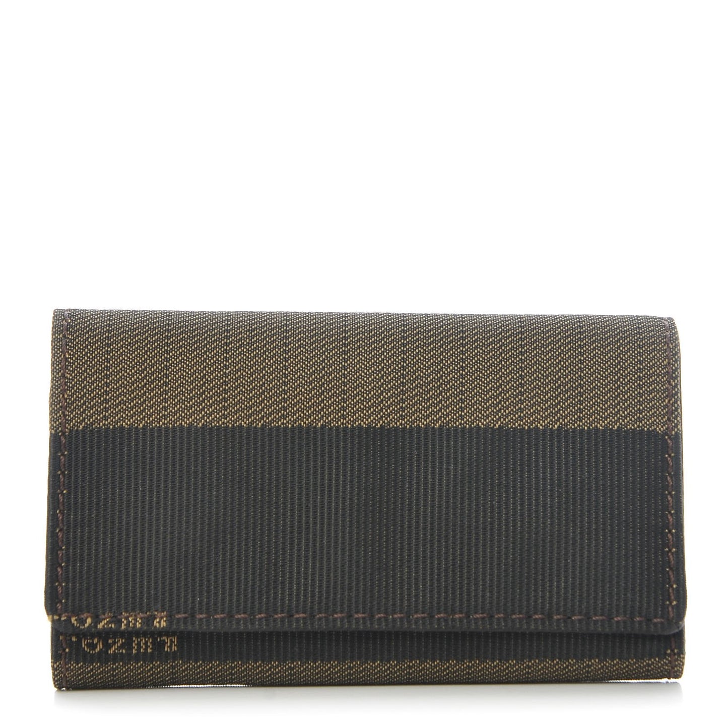 Pequin Striped Key Holder Tobacco