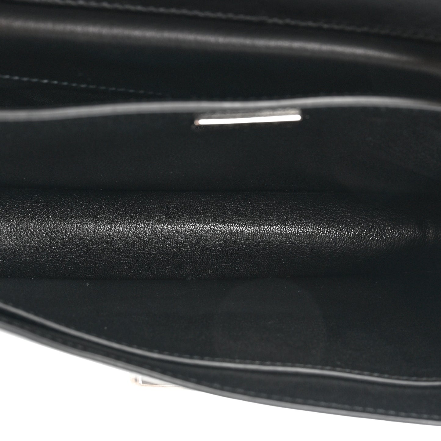 City Calf Saffiano Cahier Bag Black
