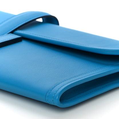 Hermes Swift Verso Jige Elan 29 Clutch Bleu Frida Rose Mexico 10 of 10