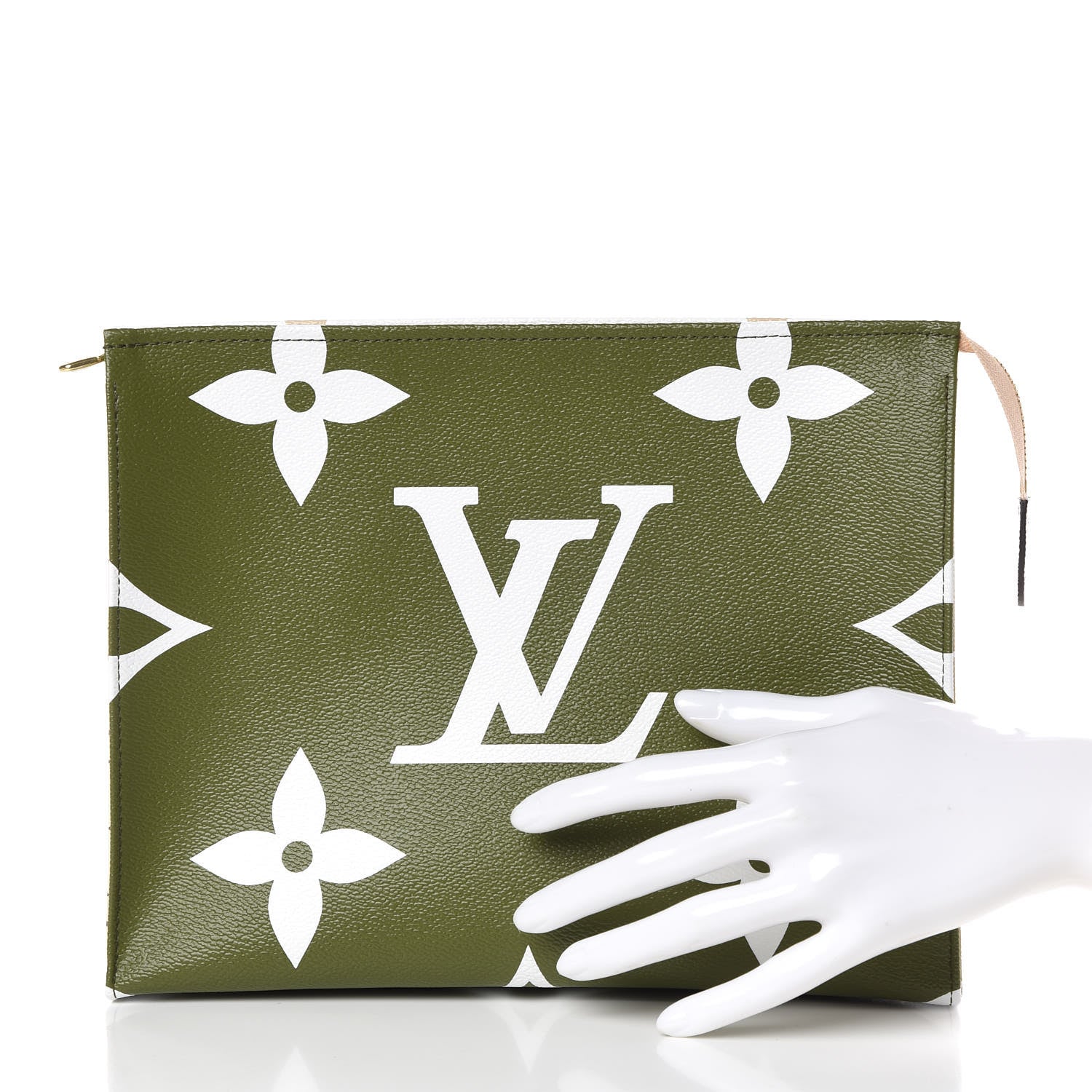 Louis Vuitton Monogram Giant Toiletry Pouch 26 Kaki 2 of 8